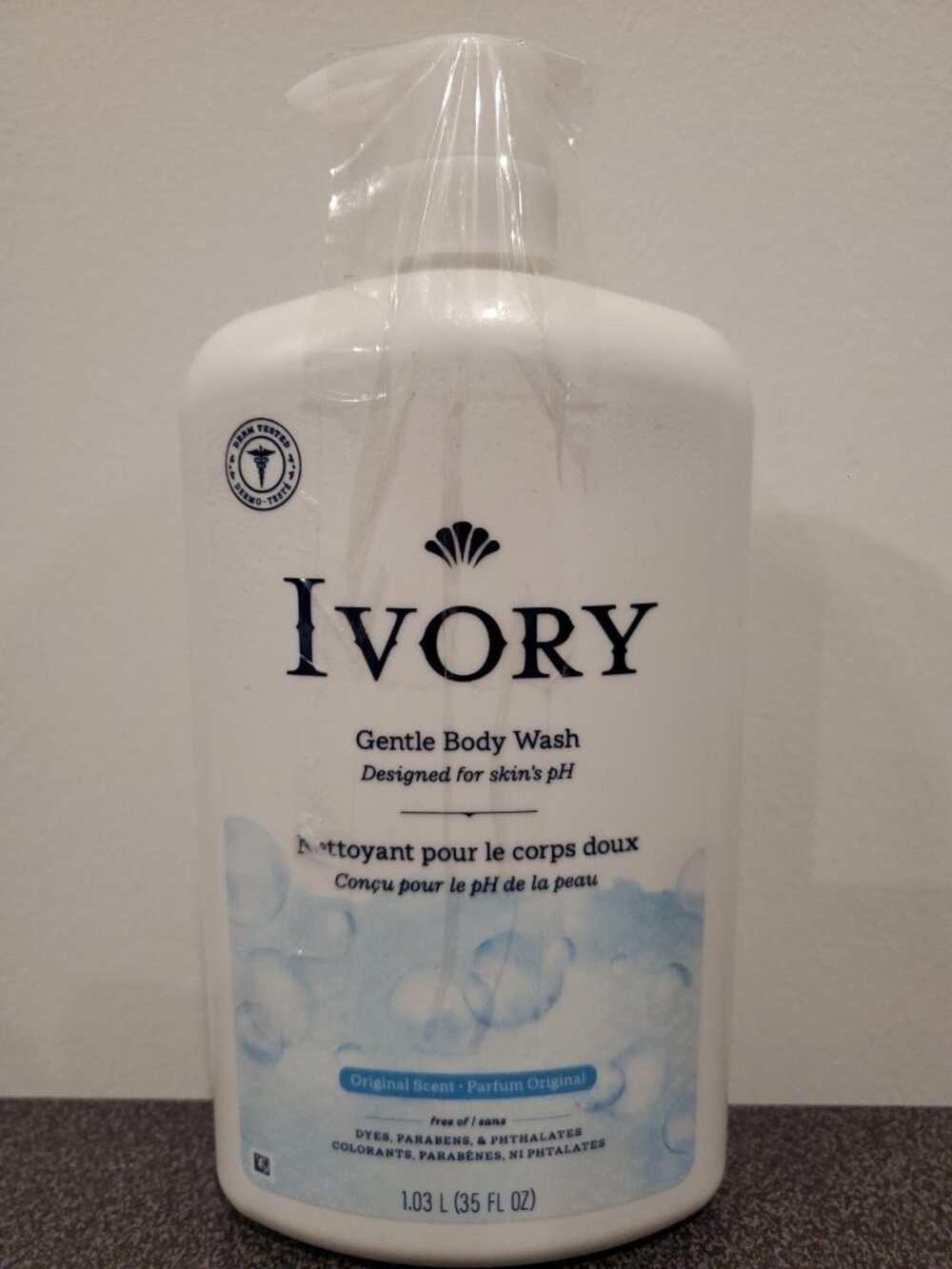Ivory Body Wash, Designed for Skin's PH Free of Dyes Sz 35 Fl OZ